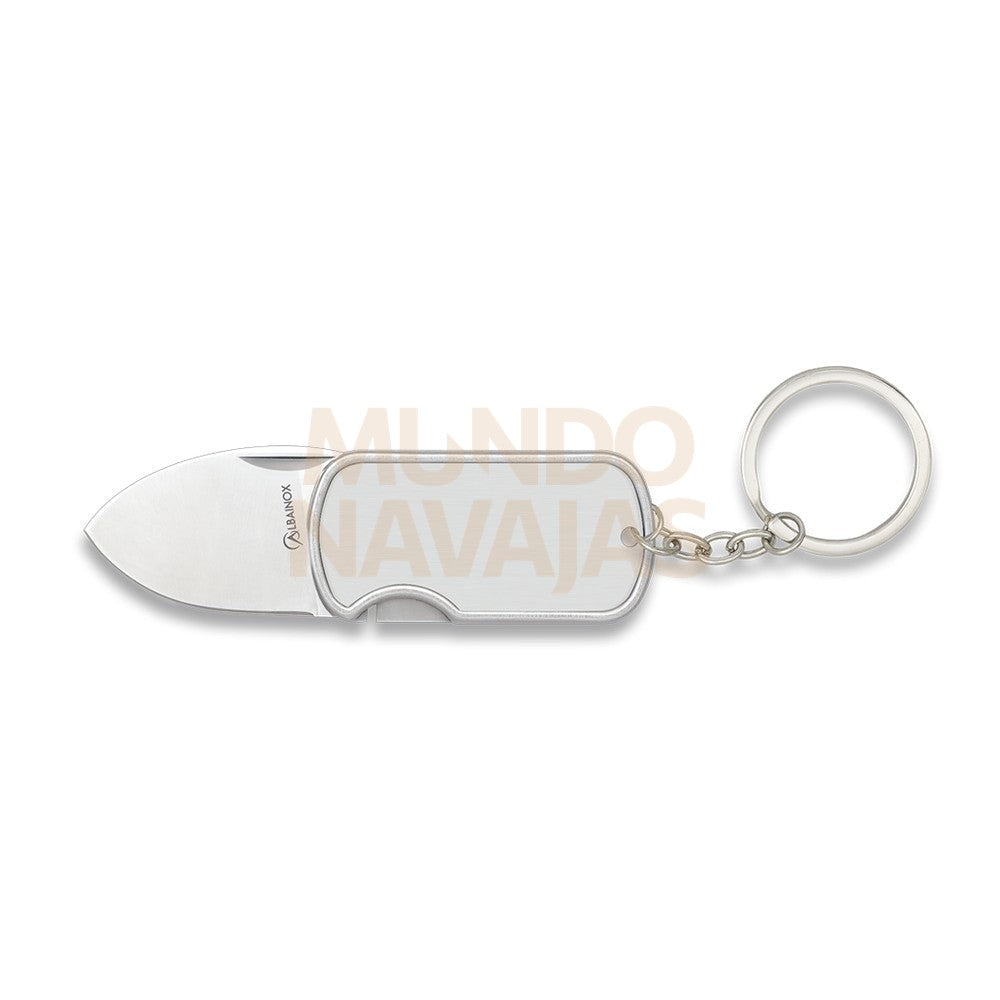 Navaja Albainox Dog Tag Llavero 4 cm