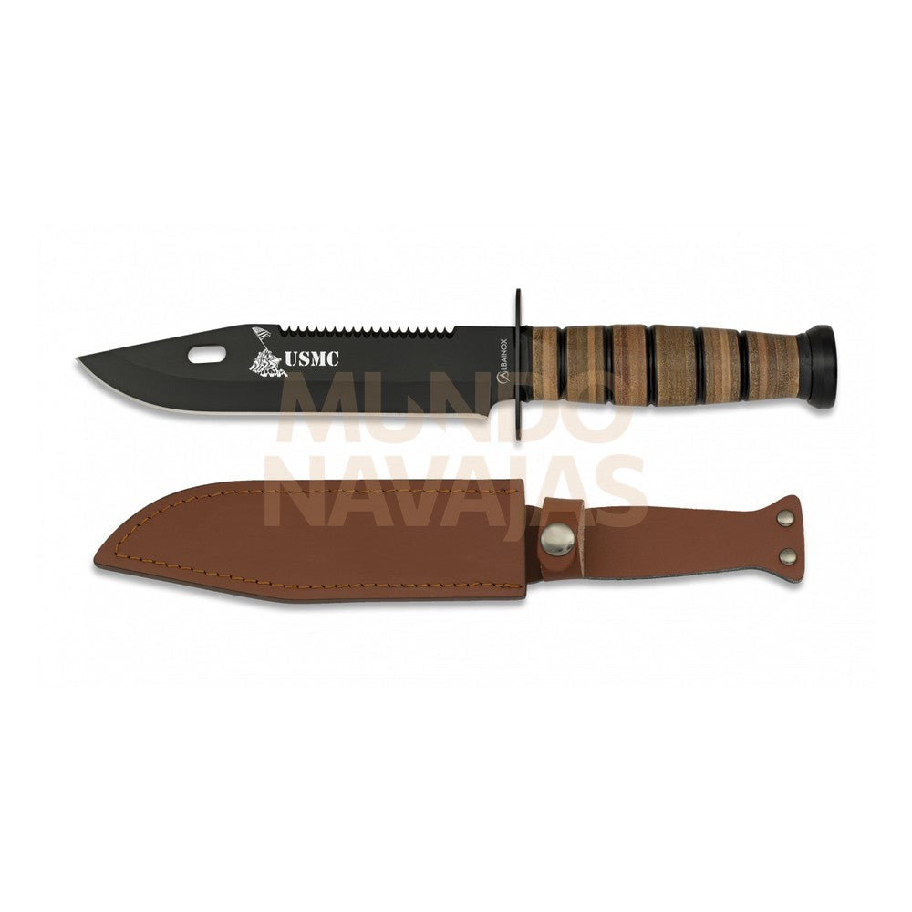 Cuchillo Albainox Usmc 18 cm