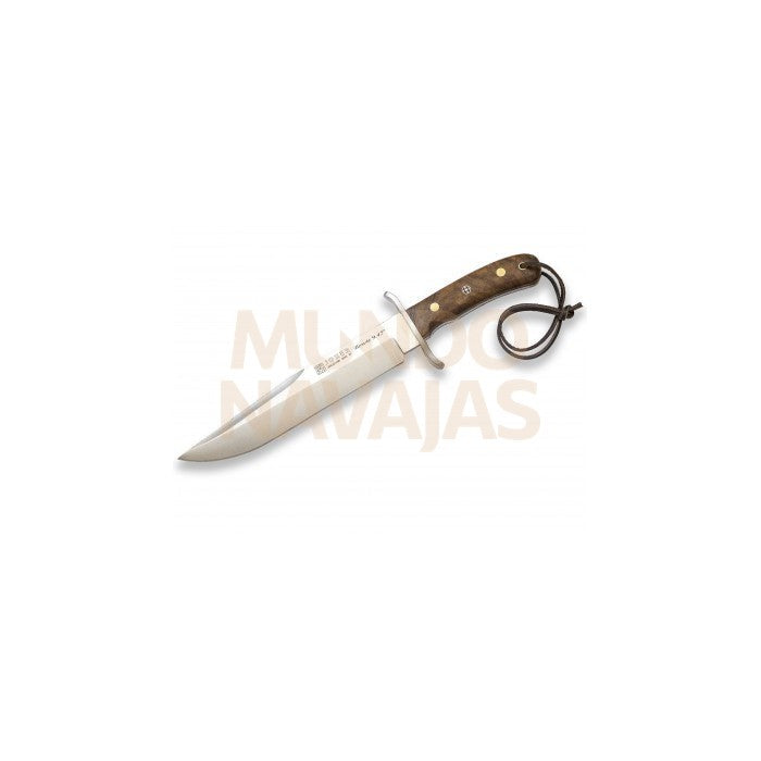 Cuchillo Joker Bowie 9.45" puño nogal hoja 24 cm