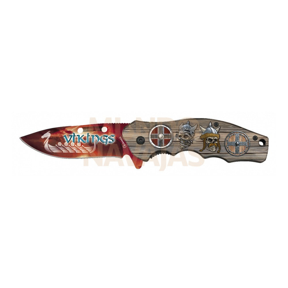 Navaja Albainox Vikinga Con Clip
