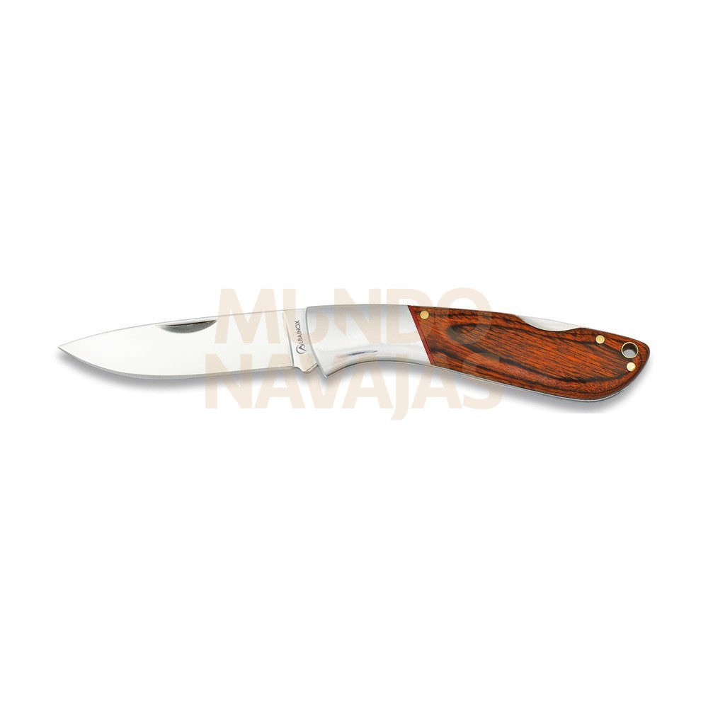 Navaja Albainox Stamina Roja Hoja 7,8 cm