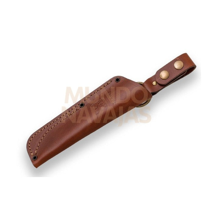 Cuchillo bushcraft y supervivencia Joker Bushlord mango de nogal