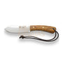 Cuchillo bushcraft Joker Nessmuk , mango de olivo, con ferrocerio.