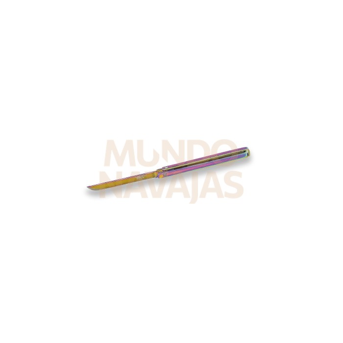 Navaja ciclón doble mango hoja 8,5 cm con funda