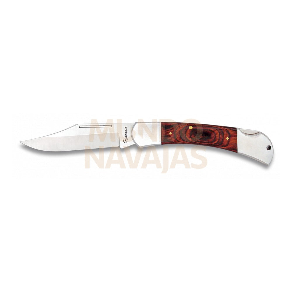 Navaja Albainox Comando Mikarta Roja 6,5 cm