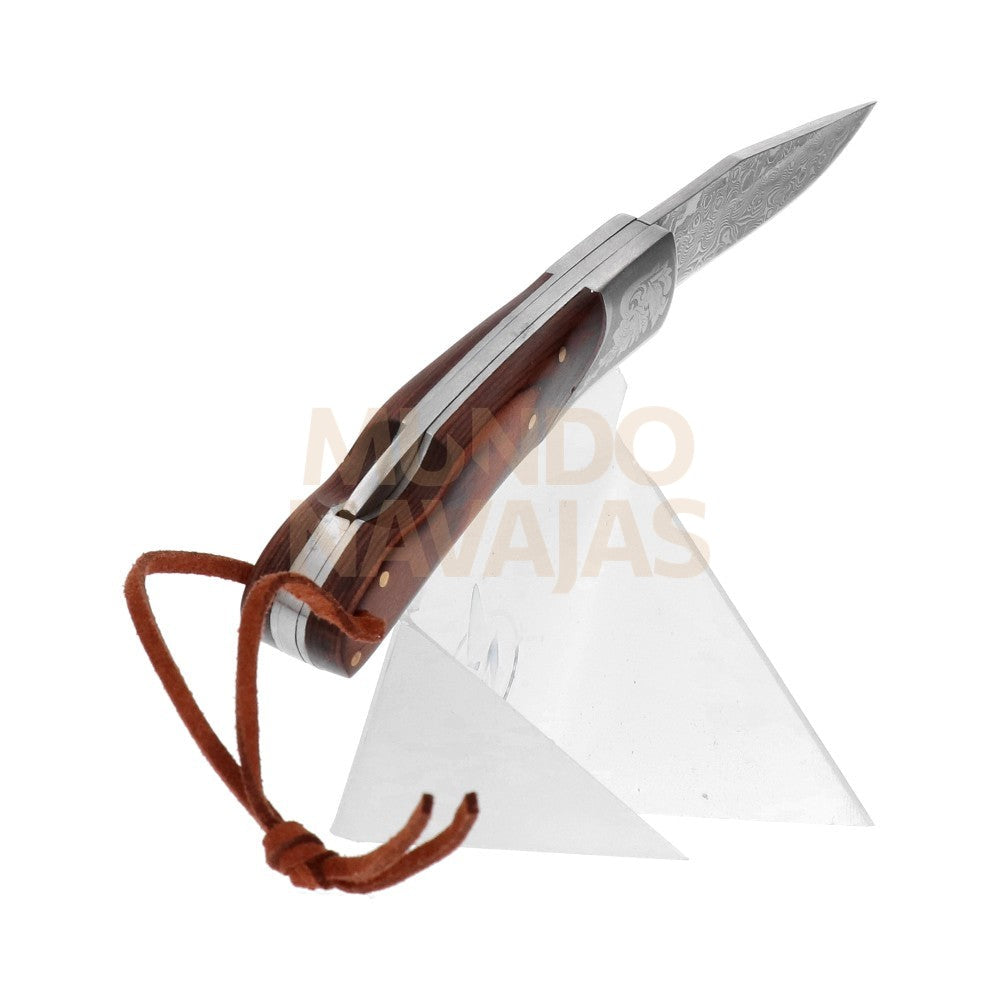 Navaja Albainox damasco. hoja: 6.5 cm