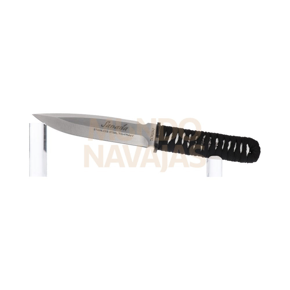 Cuchillo Tokisu Con Funda De Piel 15.5