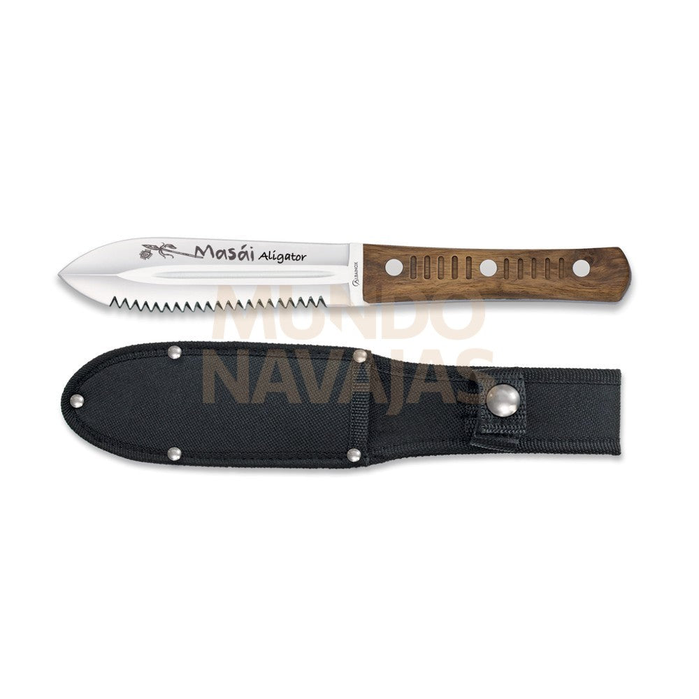Cuchillo Albainox Masai / Aligator Hoja