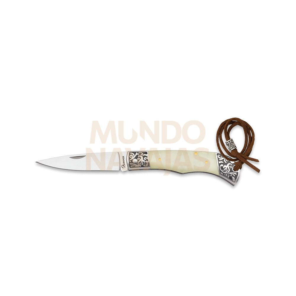 Navaja Albainox acrílico hueso h: 7.9 cm