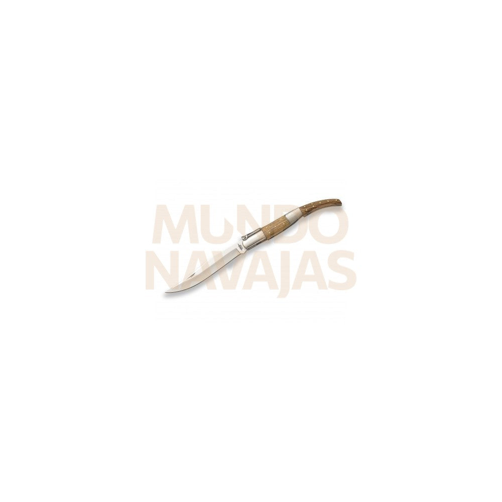 Navaja arabe puño madera cebrano hoja 13,5 cm