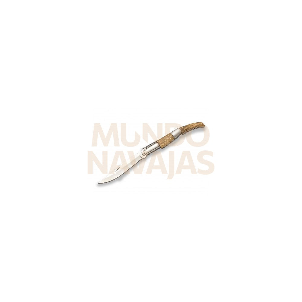 Navaja arabe puño madera cebrano hoja 9,8 cm