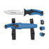 Cuchillo Submarinismo Azul Nautilus. 12 cm