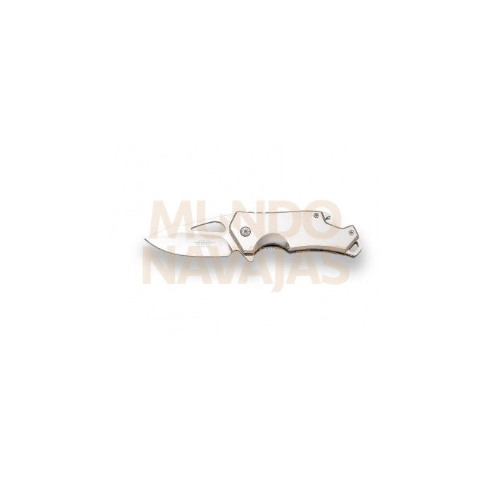 Navaja deportiva JKR833 mango acero inox hoja 7 cm