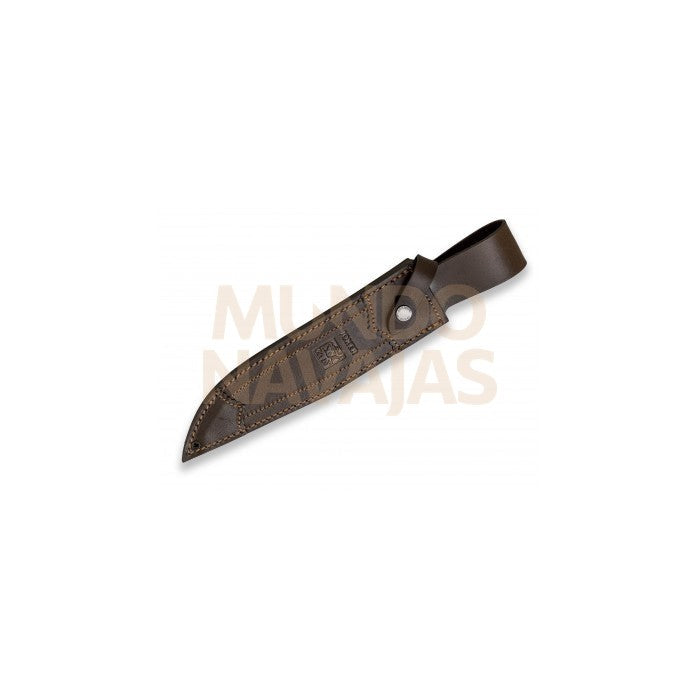 Cuchillo Joker Bowie 9.45" puño nogal hoja 24 cm