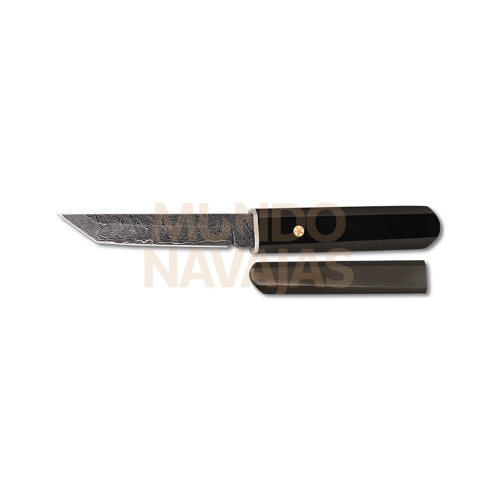 Cuchillo Damasco Envejecido Tanto