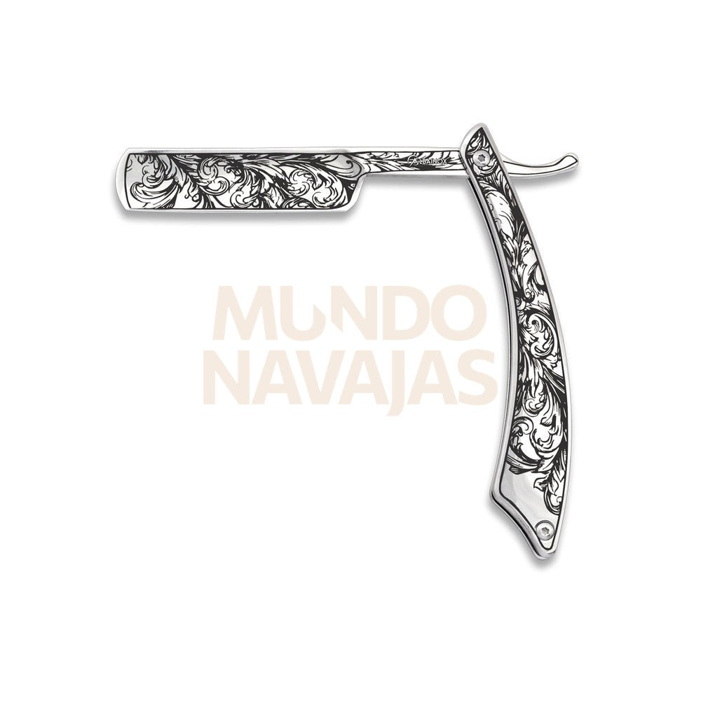 Navaja acero barbera Albainox. h:10.5