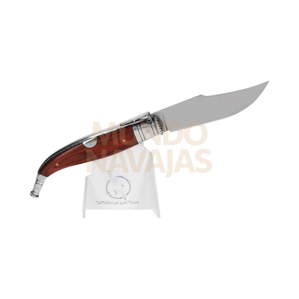 Navaja Teja Lujo Nº1.c/peana Madera. 9 cm