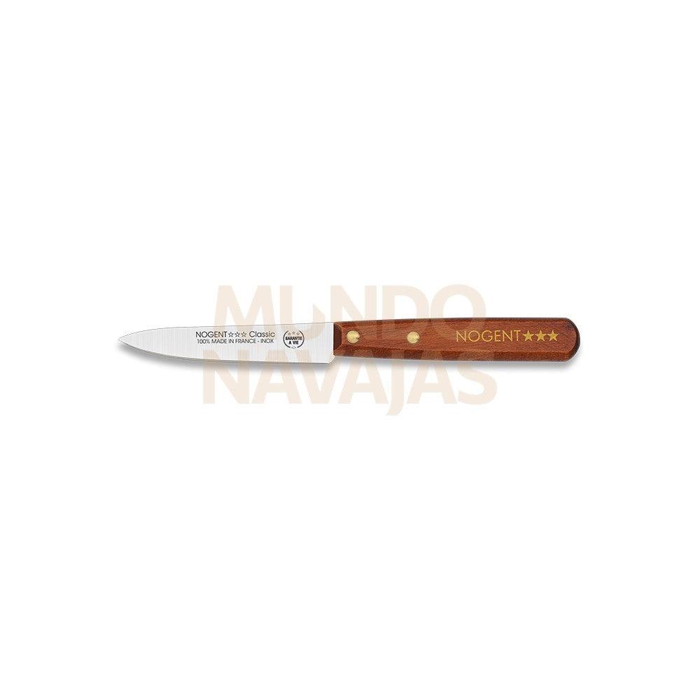 Cuchillo Patatero Nogent Madera Cerezo