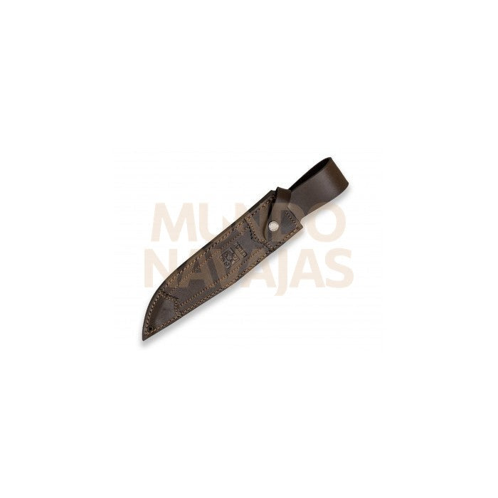 Cuchillo bowie 7.87" puño ciervo hoja 20 cm