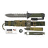 K25.cuchillo Thunder Ii Camo Verde 17.