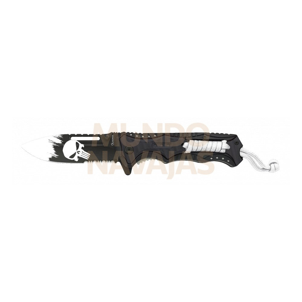 Navaja Albainox calavera. hoja: 9.5 cm