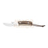 Cuchillo bushcraft Joker Rabbit con puño de ciervo y hoja inox de 8,5 cm.