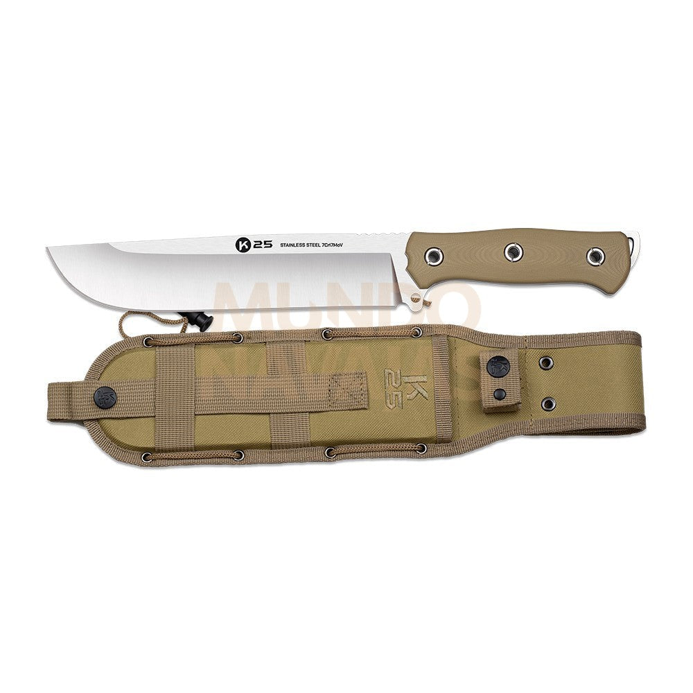 K25 Machete G.10 Coyote Cnc 22 cm