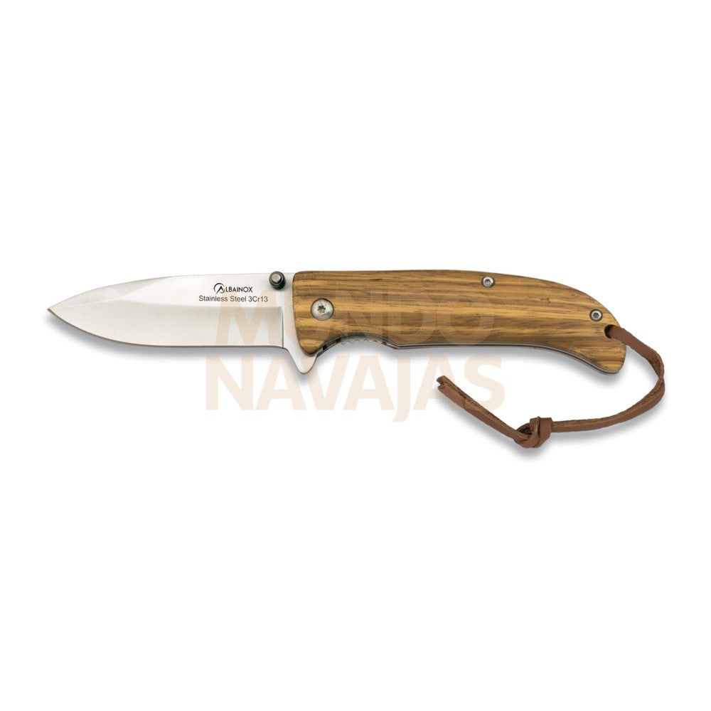 Navaja Albainox Zebra Hoja 7,5 cm