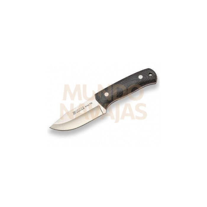 Cuchillo Joker Erizo TS2 puño canvas negro h/ 9,5 cm funda kydex con pedernal