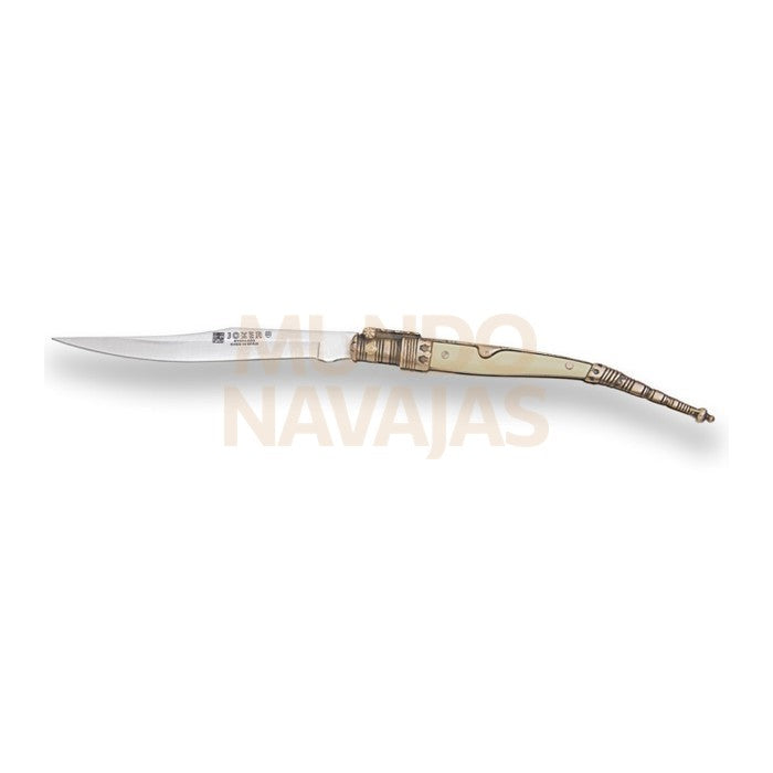 Estilete decorado puño zamak hoja 10,5 cm