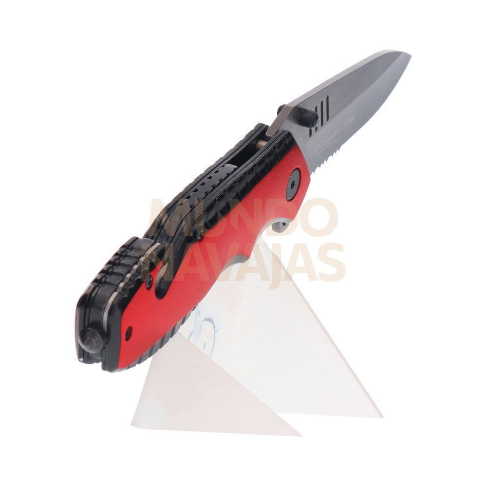 Navaja Seguridad K25 Roja / Negra 8.4