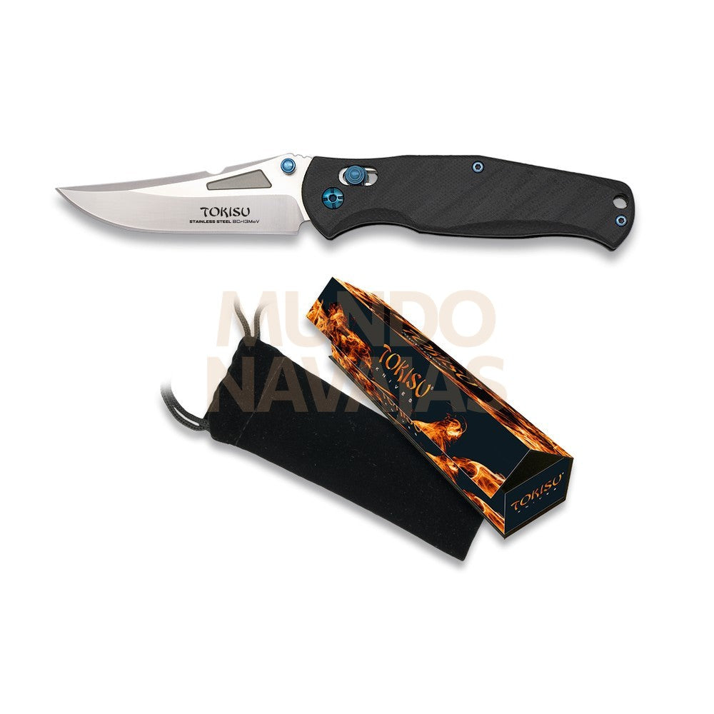 Navaja Tokisu G10. Cnc 8,2 cm