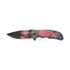 Navaja Albainox 3d wolf hoja: 8.7 cm