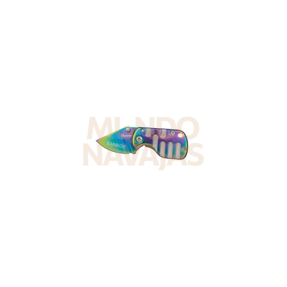 Navaja mini Albainox rainbow h: 3.1 cm