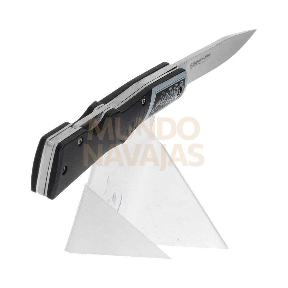 Navaja Albainox rifle negra. hoja: 8.5