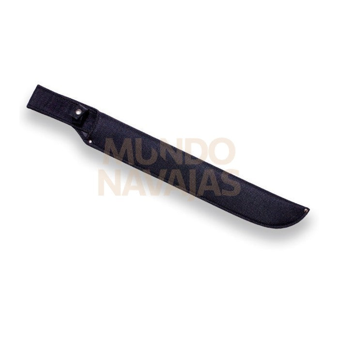 Machete bananero con puño de madera y hoja de 45 cm.