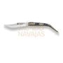 Navaja clasica con puño zamak decorado y hoja 10cm