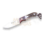 Cuchillo de caza Joker Aguila,puño en asta de ciervo, virola stamina, hoja de 10,5 cm....