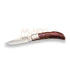 Navaja Joker Pointer cachas de madera roja