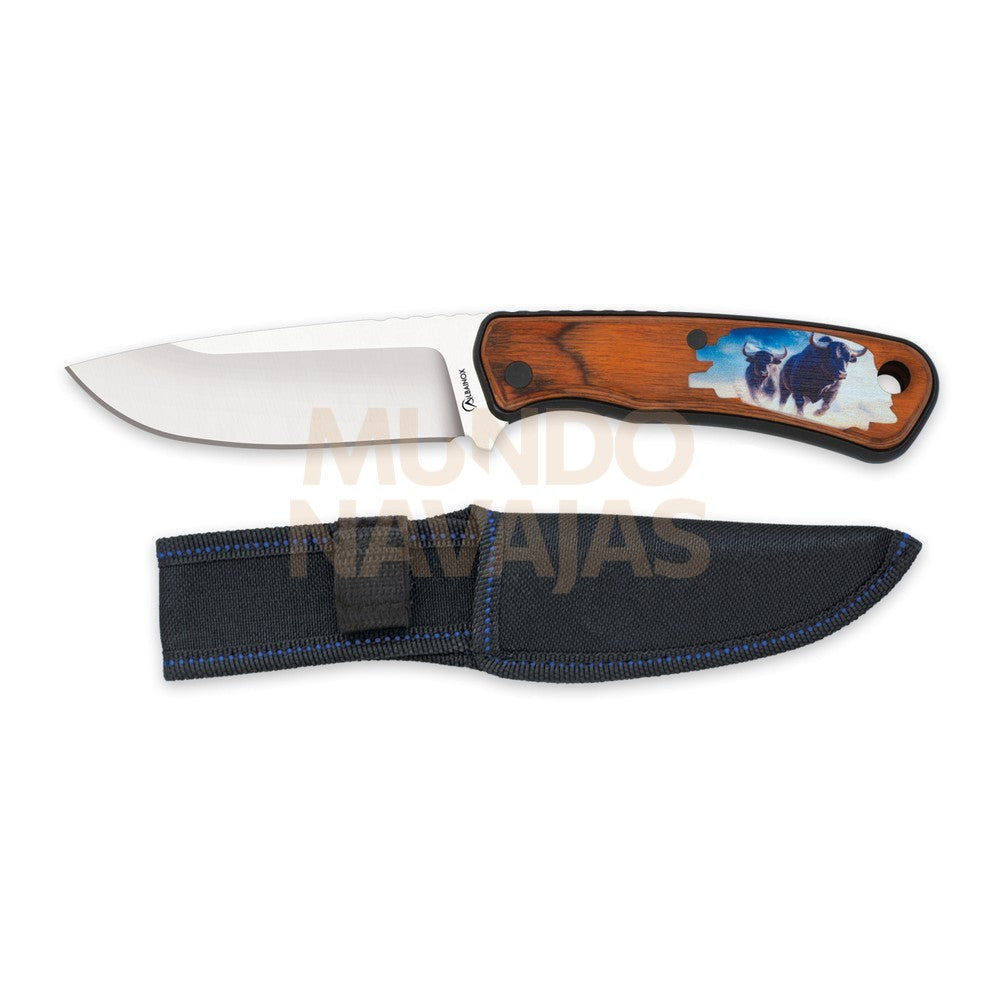 Cuchillo Caza Albainox 3d Toro 1