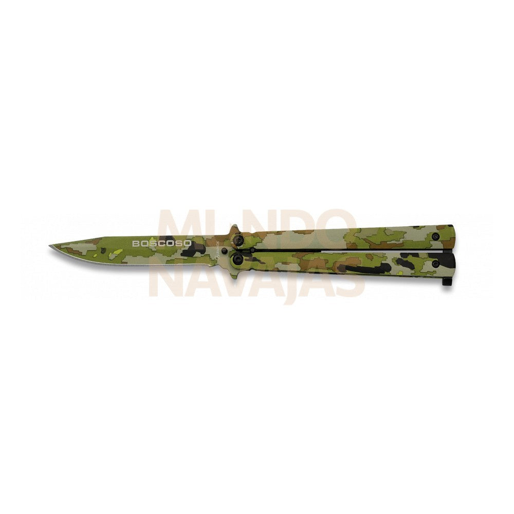 Abanico Albainox Camo Boscoso 10 cm