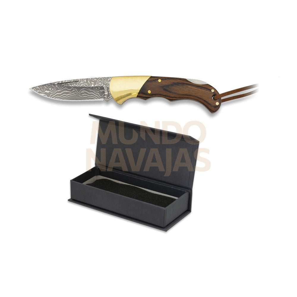 Navaja Albainox damasco. hoja: 6 cm