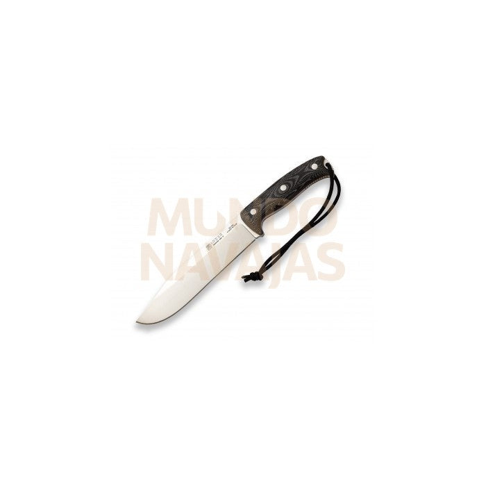 Cuchillo bush camp knife puño micarta canvas hoja 20 cm