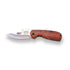 Navaja deportiva JKR, apertura manual, hoja de acero inoxidable 6,5 cm, mango madera...