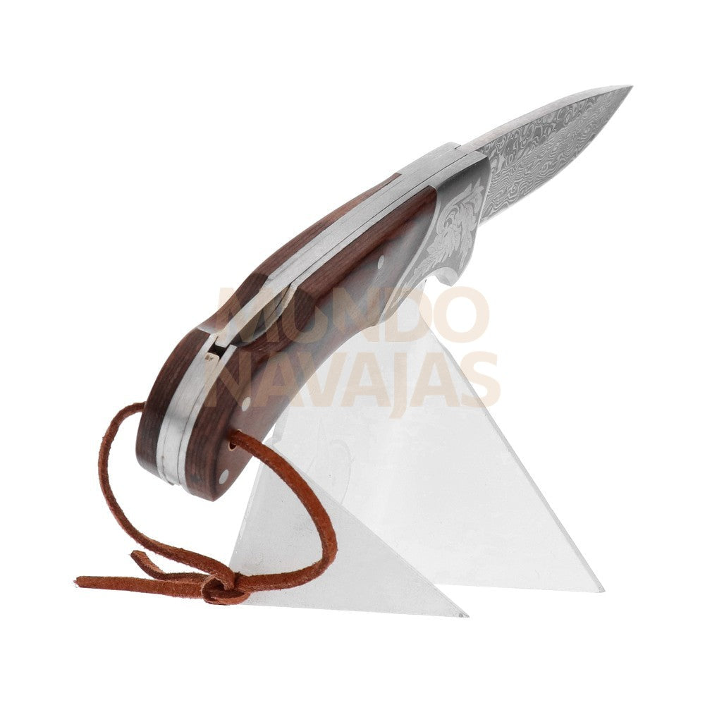 Navaja damasco Albainox. hoja: 7.5 cm
