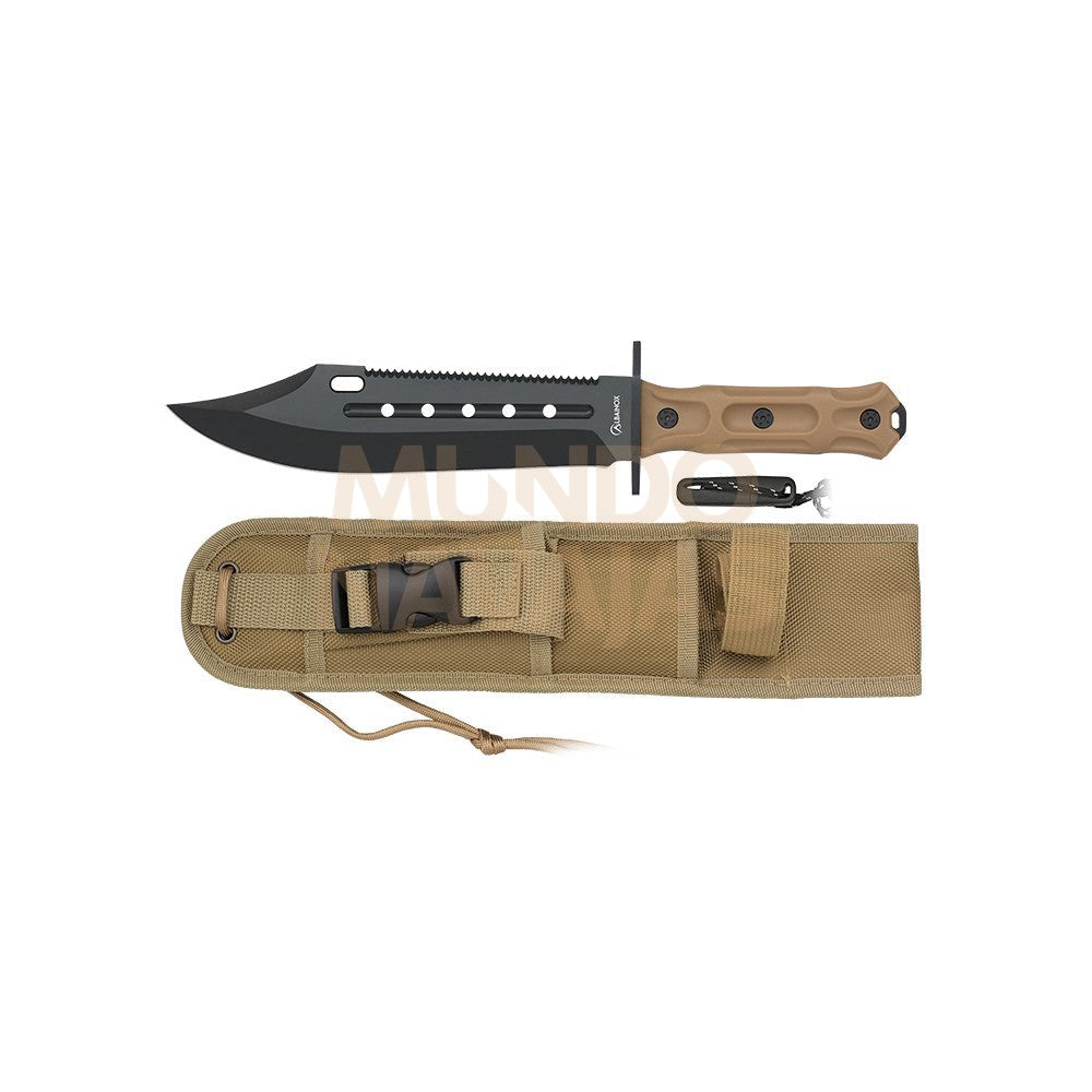 Cuchillo Albainox Tac Coyote Hoja Negr