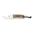 Cuchillo bushcraft Joker Erizo con puño de ciervo y hoja de 7.5 cm.