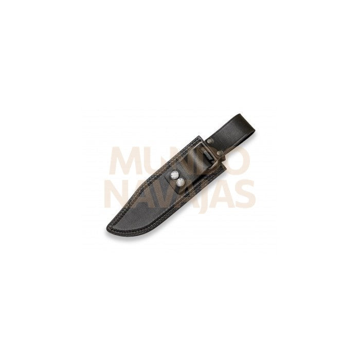 Cuchillo bush camp knife puño micarta canvas hoja 20 cm
