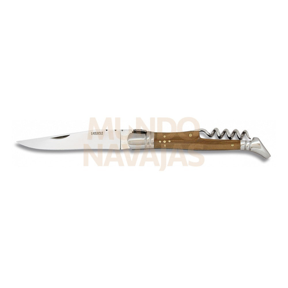 Navaja Laguiole Sacacorchosolivo Acero Inox 9.5
