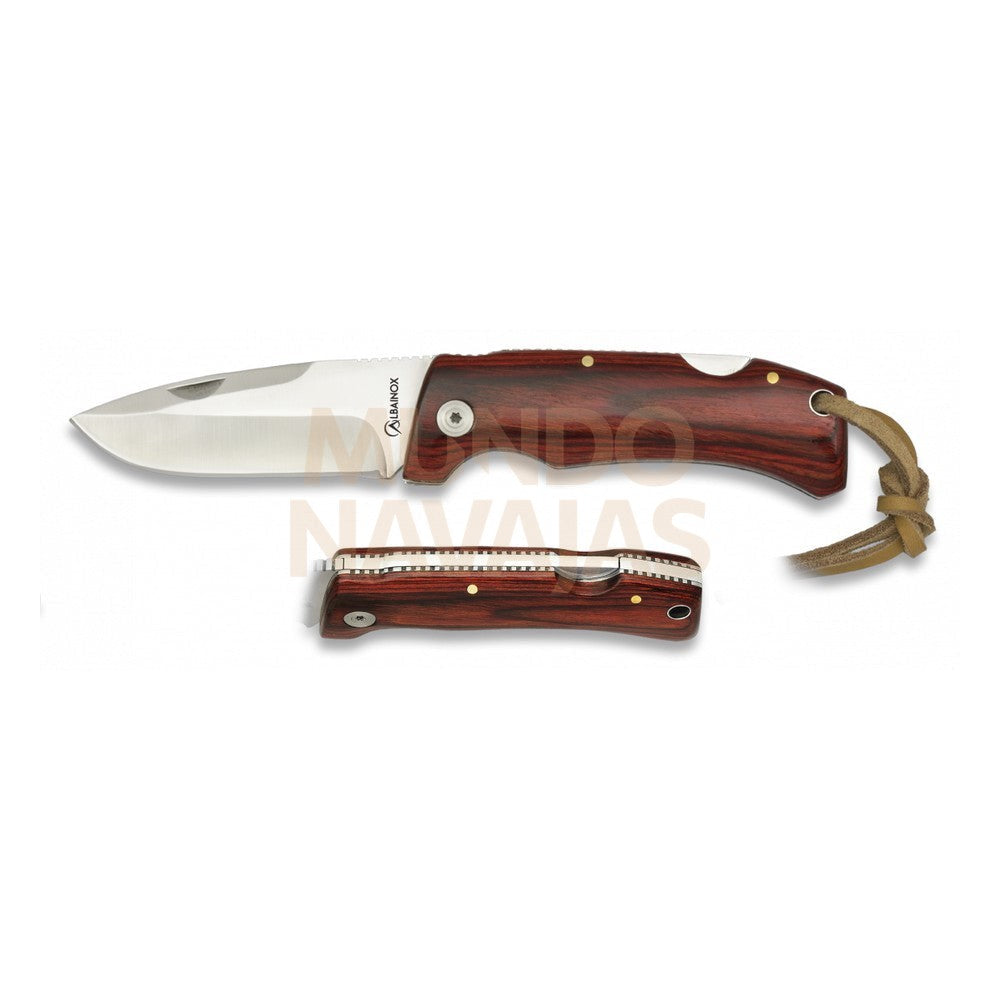 Navaja Albainox Pakkawood Hoja 9,1 cm